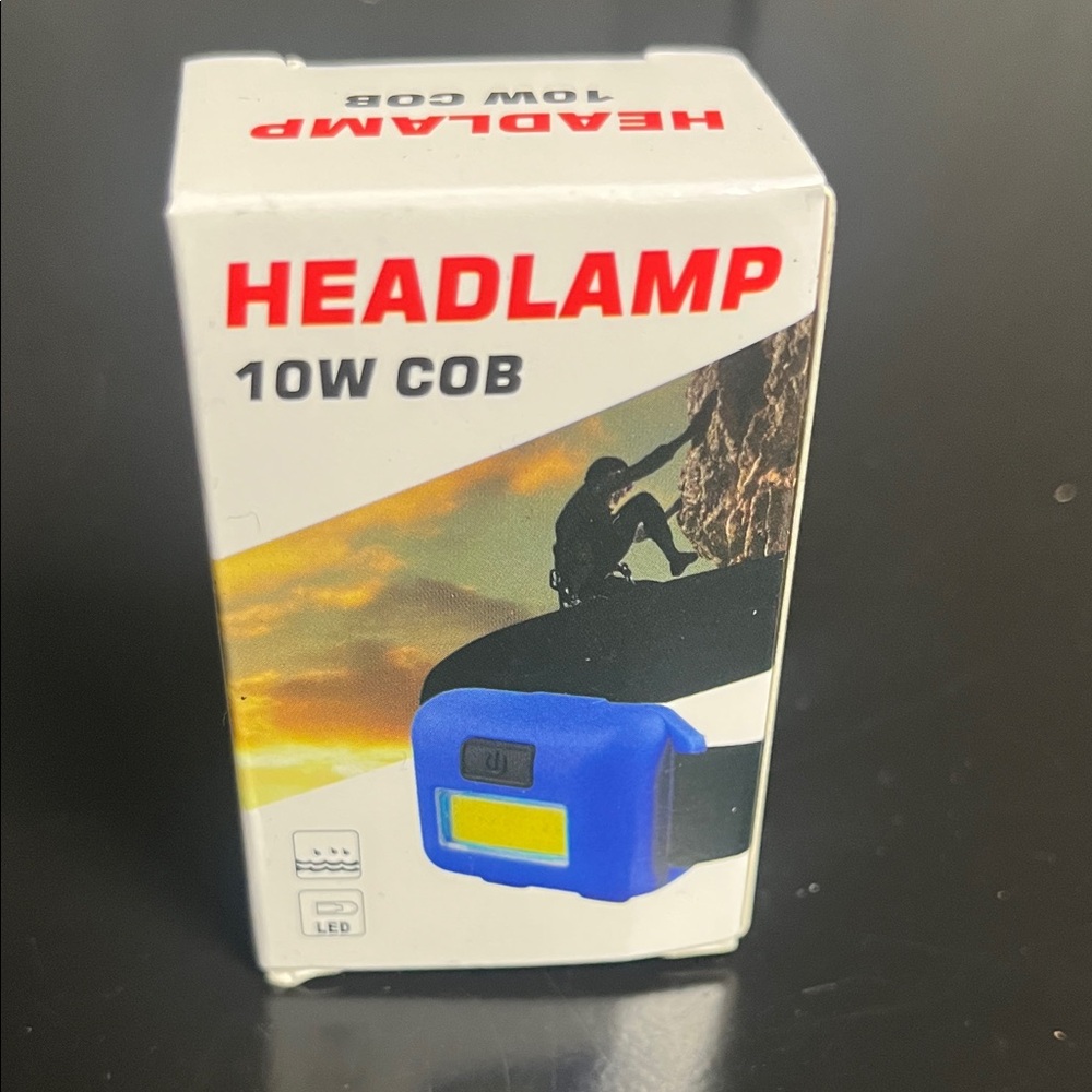 Blue LED Headlamp 10W COB